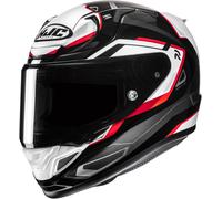 HJC RPHA 12 Brels Casco, nero-bianco-rosso, taglia S per maschi