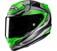 HJC RPHA 12 Brels Casco, nero/grigio/verde, Taglia XS (54/55)