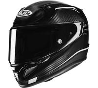 HJC RPHA 12 Carbon Keres Casco, Bianco/nero, Taglia XXL (62/63)