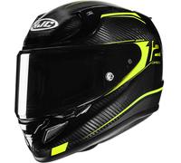HJC RPHA 12 Carbon Keres Casco, nero/giallo, Taglia XXL (62/63)