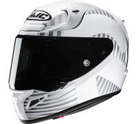 HJC RPHA 12 Ottin Casco, bianco-argento, taglia L per maschi