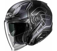 HJC Casco Moto Jet RPHA 31 DEREEN MC5SF Nero/Grigio Taglia S