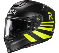 HJC RPHA 70 Stipe Casco, nero/giallo, Taglia S (55/56)