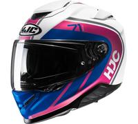 HJC RPHA 71 Mapos Casco, bianco-rosa-blu, taglia S per maschi