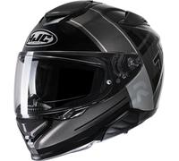 HJC RPHA 71 Zecha Casco, nero/cromato, Taglia L (58/59)