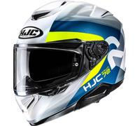 HJC RPHA 72 Phyta Casco, bianco-blu-giallo, taglia L per maschi