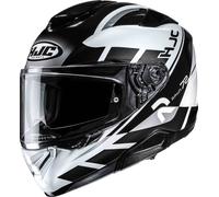 HJC RPHA 72 Value Casco, nero/bianco/argento, Taglia S (55/56)