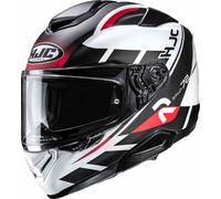 HJC RPHA 72 Value Casco, nero-bianco-rosso, taglia XL per maschi
