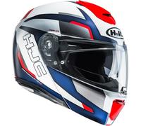 HJC RPHA 90 Rabrigo casco, grigio-bianco-rosso, taglia 2XS per maschi