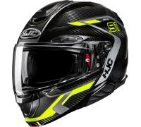 HJC RPHA 91 Carbon Lagos Casco, nero/giallo, Taglia XL (60/61)