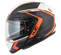 HJC RPHA 91 Carbon Lagos MC6HSF, Casco Moto Modulare Unisex, XL