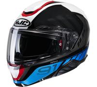 HJC RPHA 91 Rafino Casco, nero-bianco-blu, taglia XL per maschi