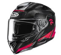 Casco integrale da moto HJC RPHA 72 Carbon Fynex MC1 Nero-Rosso XL