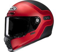 HJC V10 Grape Casco, nero/rosso, Taglia XS (54/55)