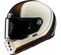 HJC V10 Hodu Casco, bianco/marrone, Taglia S (55/56)