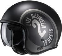 HJC V30 Harvey Casco Jet, nero-grigio, taglia L