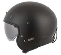 HJC V31 Solid Retro Casco Jet, nero opaco, Taglia S (55/56)