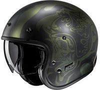 Casco V31 FLAME Nero Verde Opaco HJC - UE: M