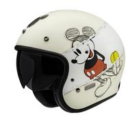 HJC V31 Mickey Sketch Open Face Casco jet con visiera interna