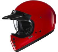 HJC V60 Solid Deep Casco, rosso, taglia XS 54 55 per maschi