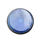 HJDGHU Catarifrangente Moto Riflettore for Moto Notturno con riflettore di Sicurezza Circolare 1PC(Blue)