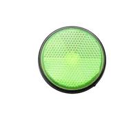 HJDGHU Catarifrangente Moto Riflettore for Moto Notturno con riflettore di Sicurezza Circolare 1PC(Green)