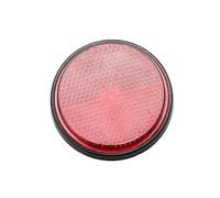 HJDGHU Catarifrangente Moto Riflettore for Moto Notturno con riflettore di Sicurezza Circolare 1PC(Red)