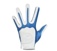 HJDGHU Guanti Da Golf Guanti da golf 1pc magici superelastici in pelle 2 colori blu rosso for uomo scolaro(Blue left hand,M 23)