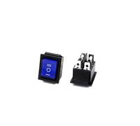 HJDIPCKYVG 1 interruttore blu 12 V KCD4, pulsante di accensione basculante a forma di barca, accensione-spento-accensione, 6 pin, con luce