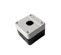 HJDIPCKYVG 1 pezzo One Hole 22 mm Diameter Waterproof Push Button Control Switch Box Electrical Accessory White Gray Black