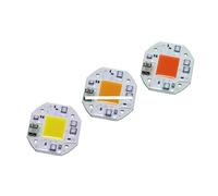 HJDIPCKYVG AC 110V 220V 20W 30W 50W LED COB Chip Bulb with Smart IC Driver White Warm White Full Spectrum For Spotlight Floodlight DIY (Red,5 Pieces_30W)