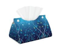 HJFCZH Blue Mini Flower Swirl High Grade Long Tissue Box Cover