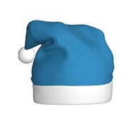 HJFCZH Cappello di Natale blu zaffiro per adulti che lo rende un regalo divertente e durevole per uomini e donne