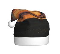 HJFCZH Cappello di Natale con immagine di sole di mezzanotte per adulti accessorio festivo di qualità realizzato morbido, leggero