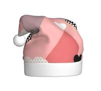 HJFCZH Cappello di Natale con stampa astratta con grafico d'amore per adulti che lo rende un regalo divertente e durevole per uomini e donne