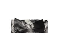 HJFCZH Eagle - Fascia per capelli con fiocco, con stampa in bianco e nero, in morbido nylon delicato sulla pelle, per servizi fotografici per neonati e regali per baby shower