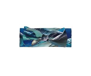 HJFCZH Happy Dolphins Prints - Fascia per capelli per neonati, morbida ed elastica, per servizi fotografici e regali per baby shower, strato in maglia delicata per neonati da 0 a 6 mesi