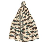 HJFCZH Mantello con cappuccio per Halloween e giochi di ruolo