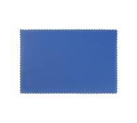 HJFCZH Set di 6 tovagliette blu oltremare per tavolo da pranzo, per casa e banchetti, facili da pulire a temperatura ambiente per un uso duraturo
