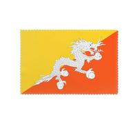 HJFCZH Set di 6 tovagliette con bandiera del Regno del Bhutan per tavolo da pranzo, per case e banchetti, facili da pulire a temperatura ambiente per un uso duraturo