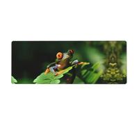 HJFCZH Tappetino per mouse 30,5 x 80 cm con stampa albero rana della pace