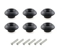 HJGarden 6PCS Gomma Flessibile Serbatoio Adattatore Paratia Raccordo Gomma di Tenuta Raccordi di Compressione Kayak Accessori Nylon ad alta resistenza Fibbia Corda Elastica