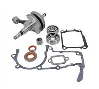HJGeHA MS661 Albero Motore con Cuscinetti a Sfera Paraolio Guarnizioni Kit Adatto for MS651 MS 661 MS661C Motore Motosega Rir Parte Parti di Ricambio