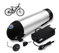 HJGHY 24v 15ah, Batterie per ebike da 48 V 10 Ah 13 Ah 15 Ah, Batteria al Litio a Forma di Bottiglia da 36 V 24 V 10 Ah 13 Ah 15 Ah per Bici elettriche con Caricabatterie.
