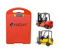HJGHY 24v,40Ah, Batteria per carrelli elevatori elettrici da 48 V 15 Ah 20 Ah Batterie di Backup per Camion al Litio Ferro fosfato da 24 V 20 Ah 30 Ah 40 Ah per carrelli elevatori elettrici