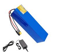 HJGHY 36v 10ah, Batteria al Litio per Bici elettrica da 36 V, 48 V, 10 Ah, 15 Ah, 20 Ah, 25 Ah, Batteria di Ricambio per Bici elettrica da 36 V, 48 V, con caricabatteria e Porta XT60