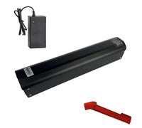 HJGHY 36v20.3ah, Batteria al Litio Integrata nel Tubo Obliquo da 36 V 13 Ah 15,6 Ah 18,2 Ah 20 Ah Batteria di Ricambio per Bici elettrica Pieghevole da 48 V 13 Ah 16 Ah con caricabatteria