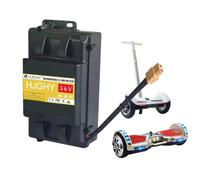 HJGHY 36v3.2ah, Batteria Ricaricabile agli ioni di Litio da 36 V 2 Ah 3 Ah 4 Ah 5,2 Ah 6 Ah per Scooter Elettrico autobilanciante, Monociclo, Auto con Torsione con Spina XT60