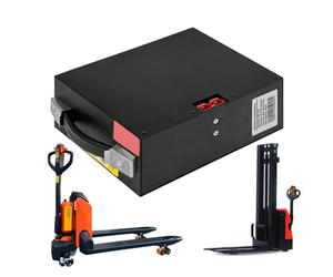 HJGHY 48v 15ah, Transpallet Elettrico a Batteria da 48 V 10 Ah 15 Ah 20 Ah 30 Ah con Maniglia, Compatibile con Motori da 0 a 1500 W.