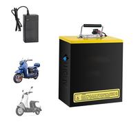 HJGHY 48v 20ah,B, Batteria per Moto elettrica da 48 V 20 Ah Batteria al Litio Ferro fosfato LiFePO4 da 60 V 20 Ah per Motore per ciclomotore e Triciclo da 1000 W e 1200 W
